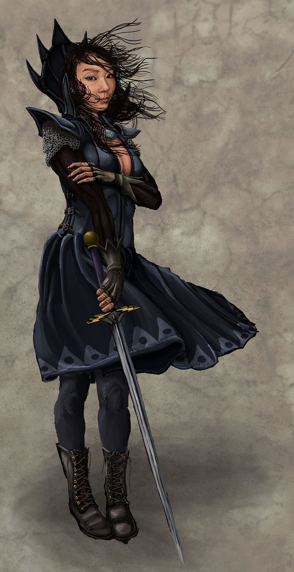 Brutal Beth character art